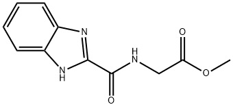 METHYL N-(1H-BENZIMIDAZOL-2-YLCARBONYL)GLYCINATE,1013398-17-8,结构式