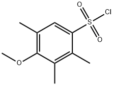4-メトキシ-2,3,5-トリメチルベンゼンスルホニルクロリド 化学構造式