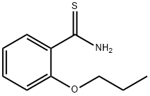 2-Propoxybenzene-1-carbothioamide Structure