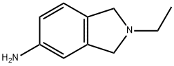 1H-Isoindol-5-amine, 2-ethyl-2,3-dihydro- Structure