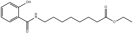 Octanoic acid, 8-[(2-hydroxybenzoyl)amino]-, ethyl ester|8-(2-羟基苯甲酰胺)辛酸乙酯