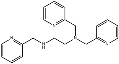 1,2-Ethanediamine, N1,N1,N2-tris(2-pyridinylmethyl)-,104170-15-2,结构式