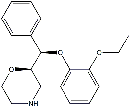 (R,R)-レボキセチン 化学構造式