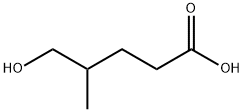 Pentanoic acid, 5-hydroxy-4-methyl- Structure