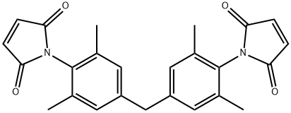 4,4- BISMALEIMIDO-3,35,5 -TETRAMETHYLDIPHENYLMETHANE(DMX/BMI),105357-11-7,结构式