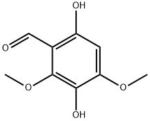 Benzaldehyde, 3,6-dihydroxy-2,4-dimethoxy-,105827-22-3,结构式