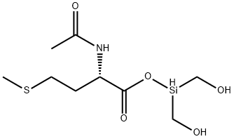 L-Methionine, N-acetyl-, dihydroxymethylsilyl ester|化合物 T25800