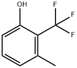 Phenol, 3-methyl-2-(trifluoromethyl)- Structure