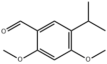 Benzaldehyde, 2,4-dimethoxy-5-(1-methylethyl)-,1071151-44-4,结构式