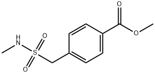 Methyl 4-[(methylsulfamoyl)methyl]benzoate,1083378-91-9,结构式