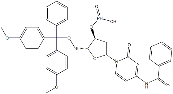 D-C H-PHOSPHONATE) 结构式