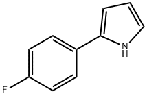 2-(4-氟苯基)吡咯, 110319-94-3, 结构式