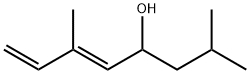 5,7-Octadien-4-ol, 2,6-dimethyl-, (E)- (9CI),112369-53-6,结构式