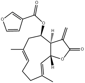 β-フロイルオイパトリド 化学構造式