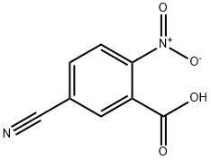 Benzoic acid, 5-cyano-2-nitro- 化学構造式