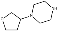 Piperazine, 1-(tetrahydro-3-furanyl)- HCl salt Struktur