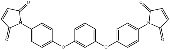 1,3-BIS(4-MALEIMIDOPHENOXY)BENZENE(134BAPB/BMI) Structure