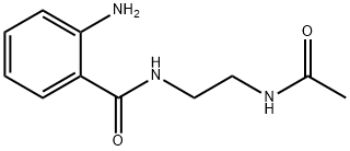 N-{2-[(2-氨基苯基)甲酰胺]乙基}乙酰胺,1155984-88-5,结构式