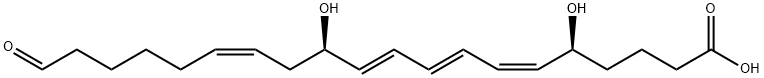 20-aldehyde leukotriene B4,115609-68-2,结构式