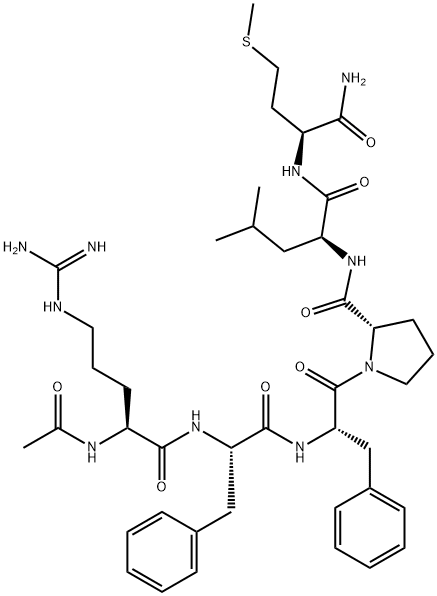 septide, acetyl-Arg(6)- Structure