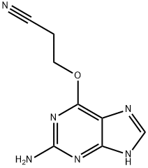 O(6)-(2-cyanoethyl)guanine 结构式