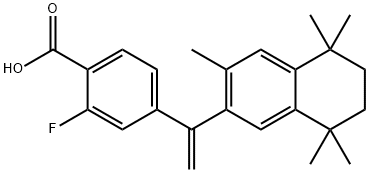 Fluorobexarotene Structure