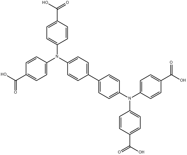 Benzoicacid,4,4',4'',4'''-([1,1'-biphenyl]-4,4'-diyldinitrilo)|苯甲酸,4,4',4',4'''-([1,1'-联苯]-4,4'-二酰二腈)