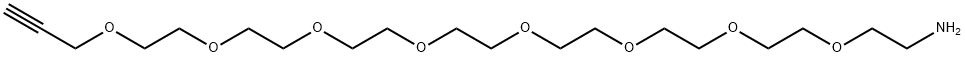 Propargyl-PEG8-amine