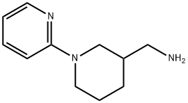 1-(1-ピリジン-2-イルピペリジン-3-イル)メタンアミン 化学構造式