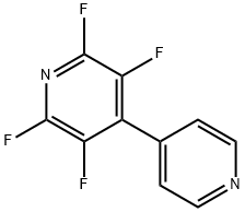 4,4'-Bipyridine, 2,3,5,6-tetrafluoro- Structure