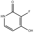 2(1H)-Pyridinone, 3-fluoro-4-hydroxy- Struktur