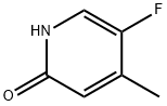 2(1H)-Pyridinone, 5-fluoro-4-methyl-,1227594-48-0,结构式