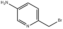 6-(溴甲基)吡啶-3-胺,1227606-03-2,结构式