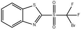 2-((bromodifluoromethyl)sulfonyl)benzo[d]thiazole 结构式