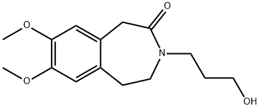 Hydroxy Ivabradine Structure