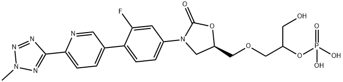 Tedizolid phosphate impurity Structure