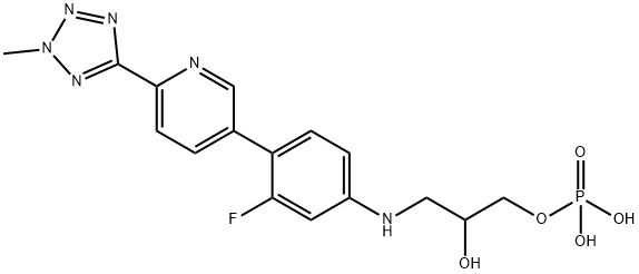 Tedizolid phosphate impurity Struktur