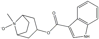 盐酸托烷司琼杂质4, 124077-53-8, 结构式