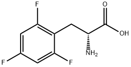 2,4,6- TRIFLUORO -D-PHENYLALANINE 结构式