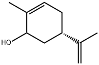 2-Cyclohexen-1-ol, 2-methyl-5-(1-methylethenyl)-, (5S)- Struktur