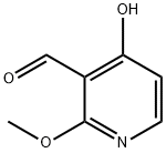 3-Pyridinecarboxaldehyde, 4-hydroxy-2-methoxy- 化学構造式