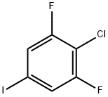 Benzene, 2-chloro-1,3-difluoro-5-iodo-,1261685-21-5,结构式