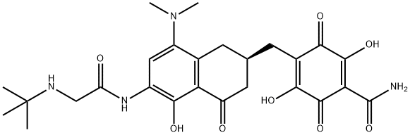 Tigecycline (open C-ring D-ring) Quinone 化学構造式