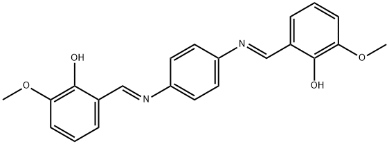 2,2'-[1,4-phenylenebis(nitrilomethylylidene)]bis(6-methoxyphenol)|