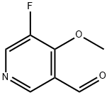 3-Pyridinecarboxaldehyde, 5-fluoro-4-methoxy- Structure