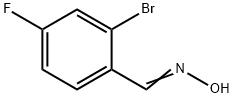 Benzaldehyde, 2-bromo-4-fluoro-, oxime,1309606-40-3,结构式