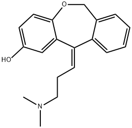 (Z)-2-Hydroxy Doxepin Structure