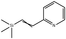 Pyridine,2-[2-(trimethylsilyl)ethenyl]-(9CI),132536-21-1,结构式