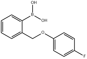 [2-(4-fluorophenoxymethyl)phenyl]boronic acid Structure