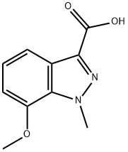 133841-10-8 1H-Indazole-3-carboxylic acid, 7-methoxy-1-methyl-